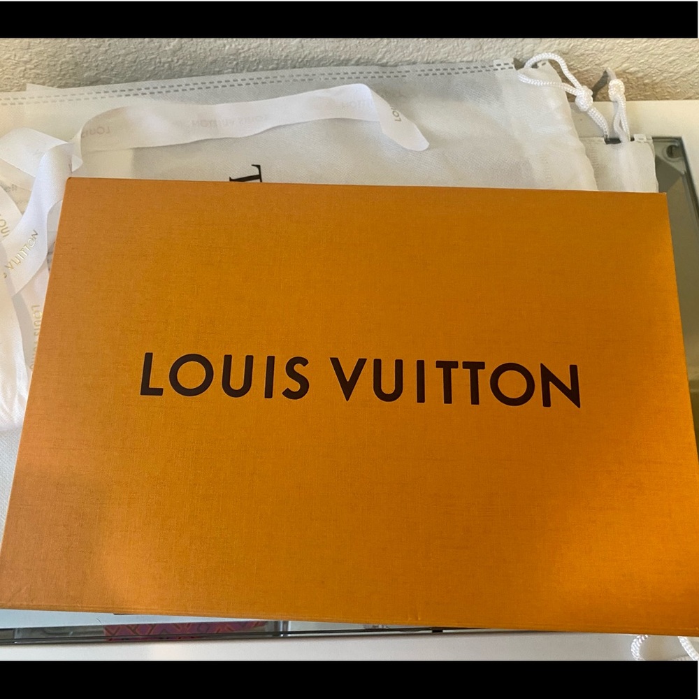 Louis Vuitton Gradient Cashmere Scarf - Picture 8 of 8